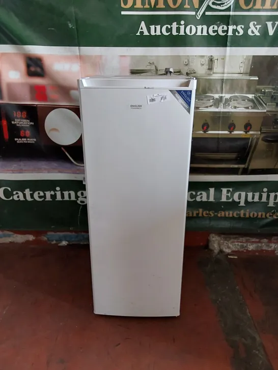 ENGLISH ELECTRIC UPRIGHT TALL FREEZER 168L 55cm WIDE / MODEL: EEF170H