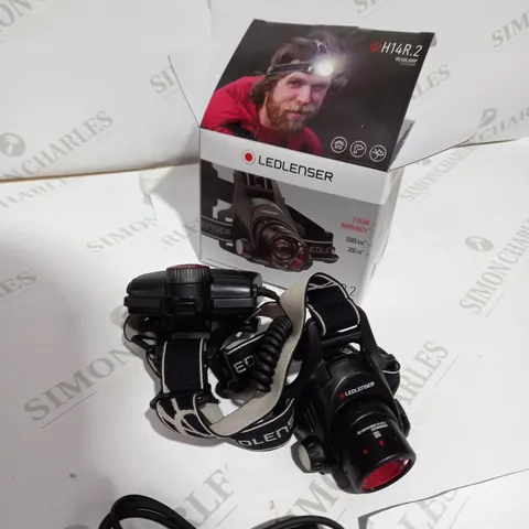 H14R.2 LED LENSER RECHARGEABLE HEAD LAMP