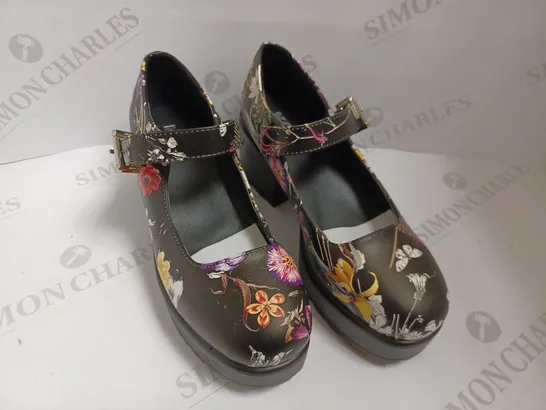 KOI VEGAN TIRA MARY JANES 'FLORAL EDITION' - SIZE 6