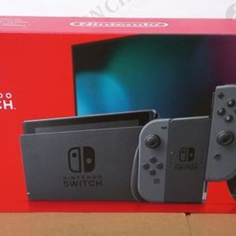 BOXED AND SEALED NINTENDO SWITCH GREY CONSOLE