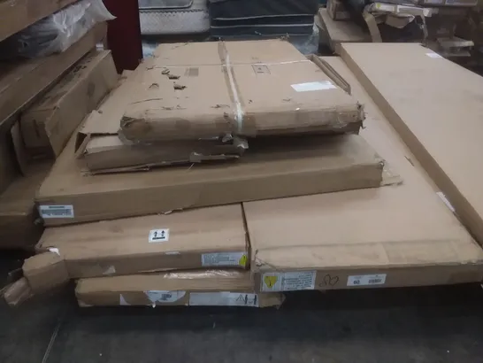 PALLET OF ASSORTED FLAT PACK FURNITURE ITEMS