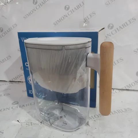 BOXED WATERDROP CHUBBY PITCHER FILTRATION SYSTEM