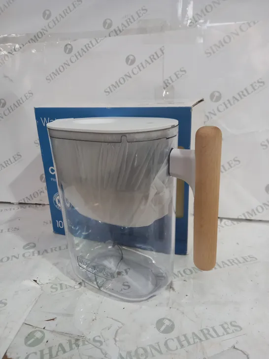 BOXED WATERDROP CHUBBY PITCHER FILTRATION SYSTEM