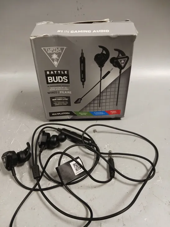 BOXED TURTLE BEACH BATTLE BUDS WIRED EARPHONES 