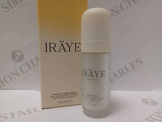 IRAYE DEEPTOX RADIANCE FIRMING SERUM 30ML