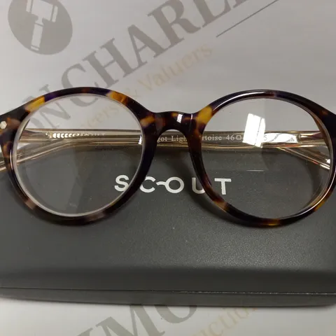 SCOUT MARGOT LIGHT TORTOISE PRESCRIPTION GLASSES