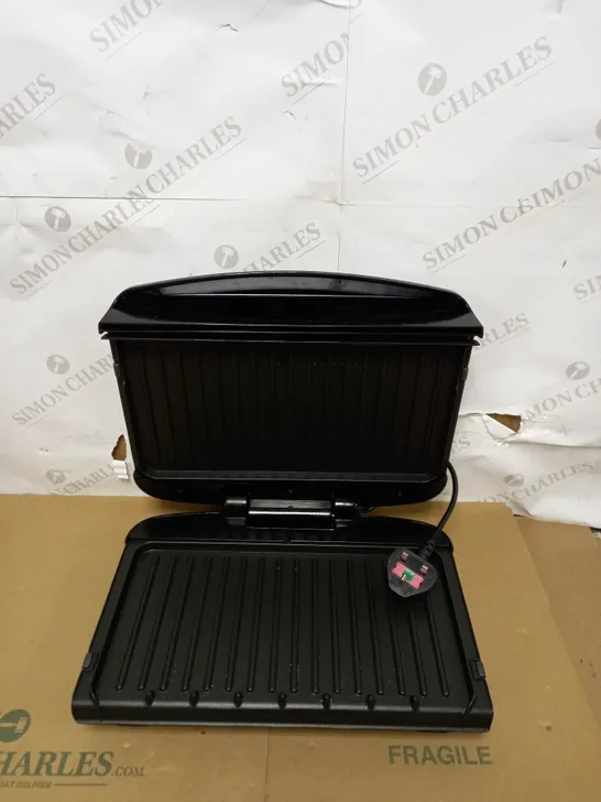 GEORGE FOREMAN MEDIUM REMOVABLE PLATES GRILL 24330