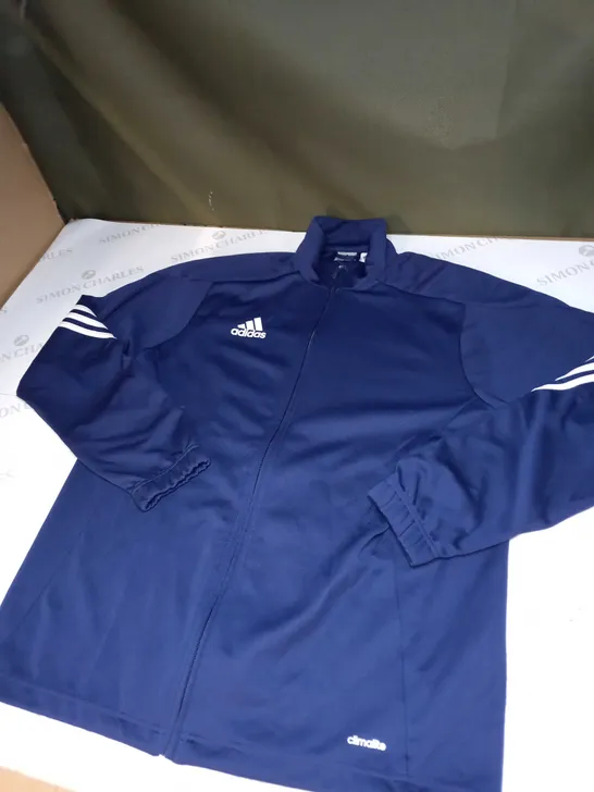 ADIDAS LOGO ZIPPED JACKET SIZE L