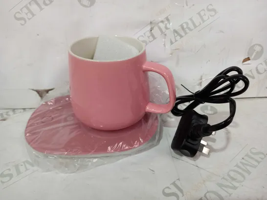 MUG WARMER GIFT SET COLOUR: PINK