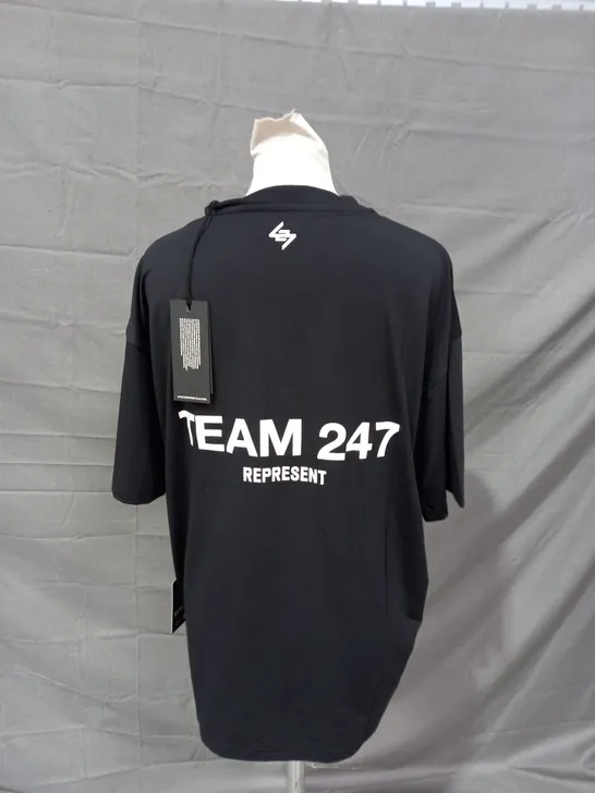 REPRESENT TEAM 247 OVERSIZED T-SHIRT - SMALL