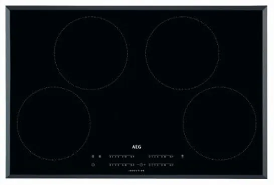 AEG INDUCTION HOB 78cm BLACK Model IKB84401FB RRP £634