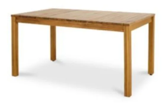 DENIA WOODEN DINING TABLE 150X90X75CM