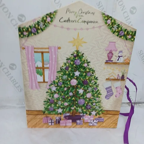 BOXED CRAFTER'S COMPANION CHRISTMAS CRAFTS ADVENT CALENDAR