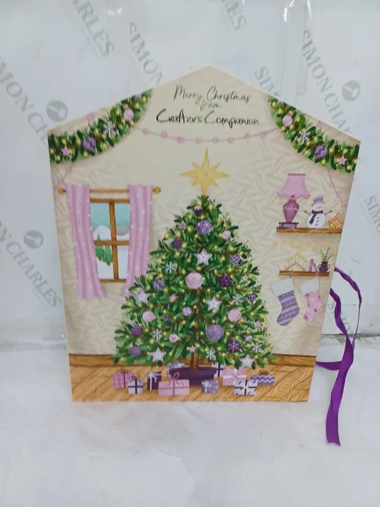 BOXED CRAFTER'S COMPANION CHRISTMAS CRAFTS ADVENT CALENDAR