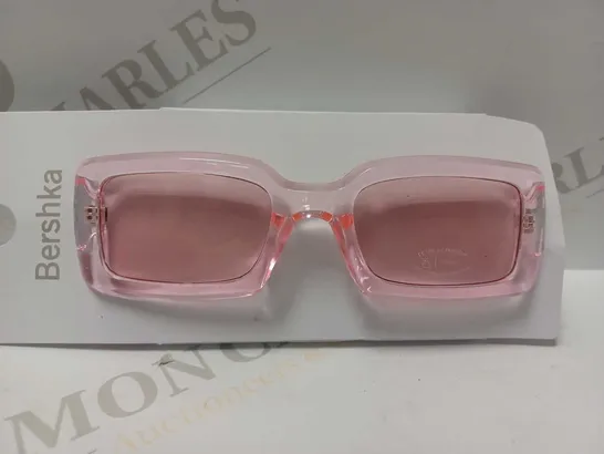 BERSHKA PINK SQUARED SUNGLASSES 