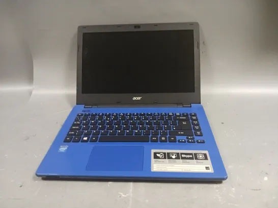 ACER ASPIRE E 14 LAPTOP IN BLUE