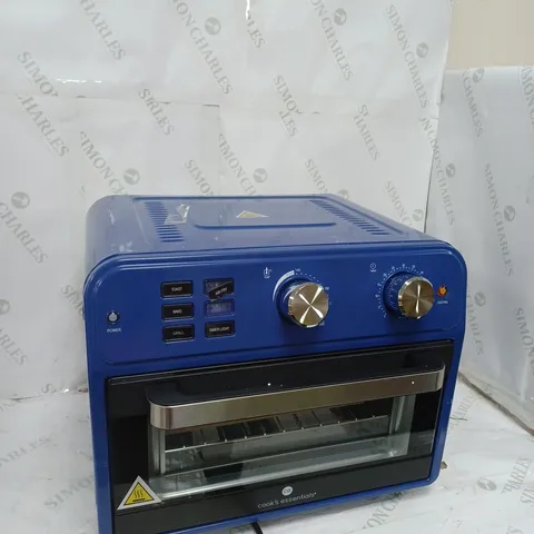 BOXED COOK'S ESSENTIAL 21-LITRE AIRFRYER OVEN IN BLUE 