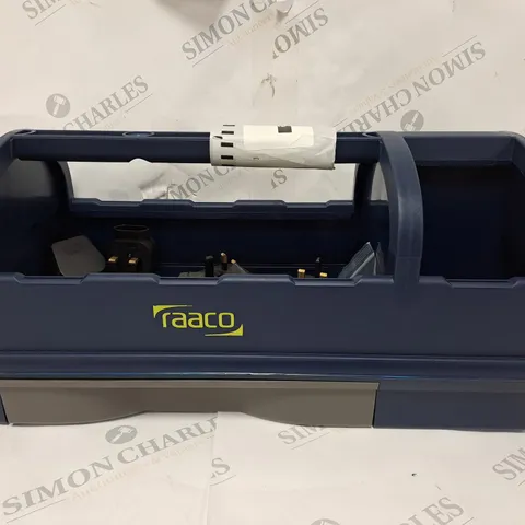 RAACO 3 COMPARTMENTS & DRAWS OPEN TOOL BOX