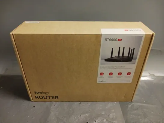 BOXED SYNOLOGY ROUTER (RT6600ax)