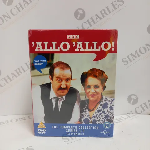 BOXED SEALED 'ALLO 'ALLO COMPLETE SERIES 1-9 DVD COLLECTION 