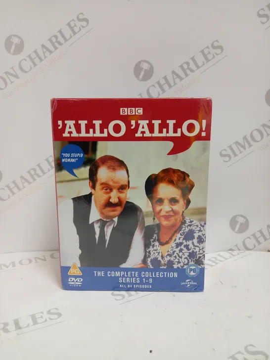 BOXED SEALED 'ALLO 'ALLO COMPLETE SERIES 1-9 DVD COLLECTION 