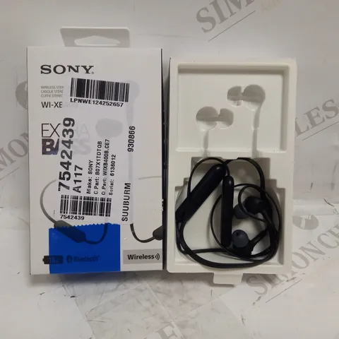 SONY WI-XB400 EXTRA BASS WIRELESS IN-EAR HEADPHONES