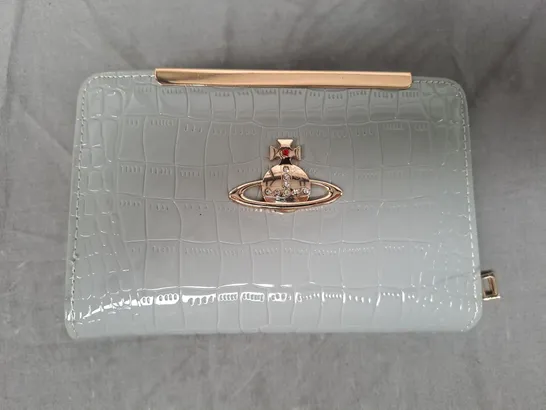 VIVIENNE WESTWOOD HANDBAG AND PURSE IN DUCK EGG GREEN