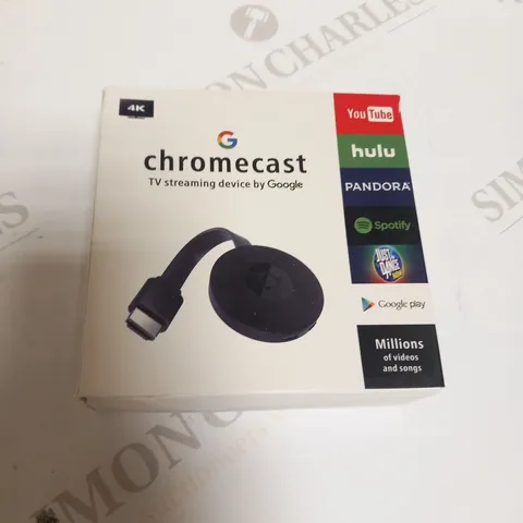 BOXED GOOGLE CHROMECAST 