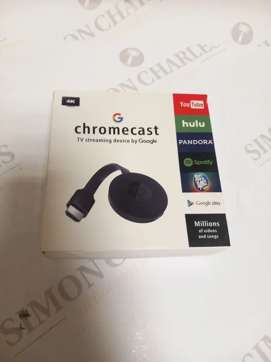 BOXED GOOGLE CHROMECAST 