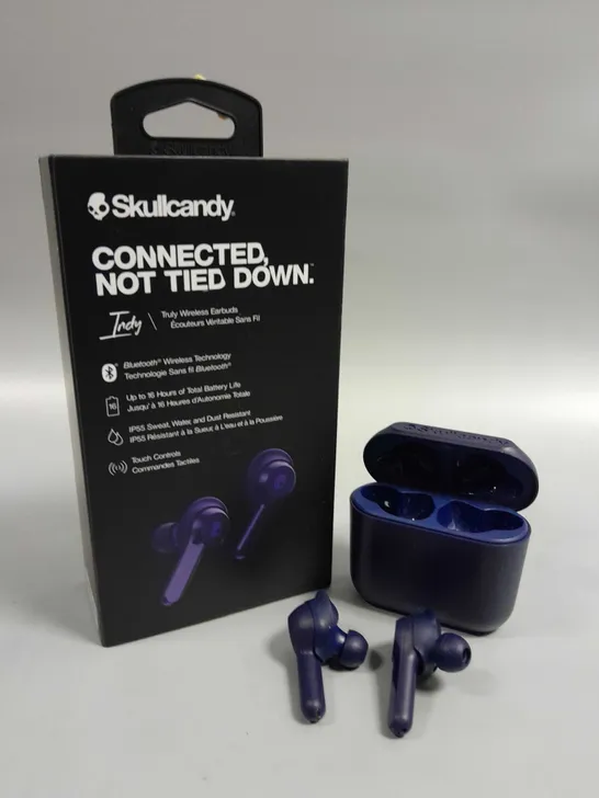 BOXED SKULLCANDY INDY TRUE WIRELESS EARPHONES 