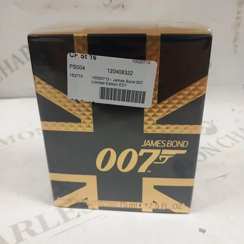 BOXED AND SEALED JAMES BOND 007 EAU DE TOILETTE 75ML