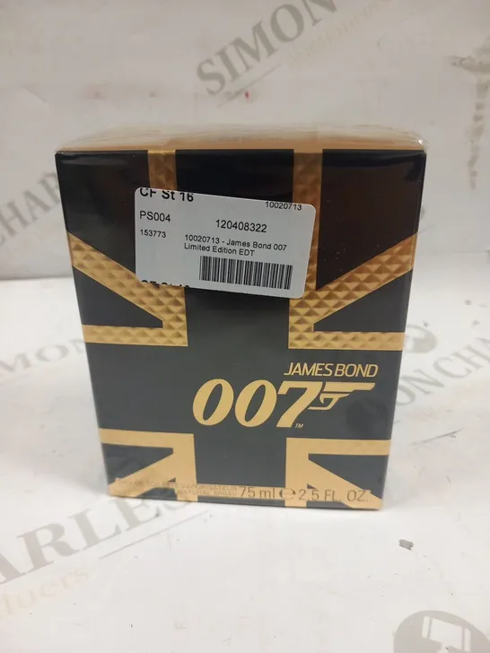 BOXED AND SEALED JAMES BOND 007 EAU DE TOILETTE 75ML