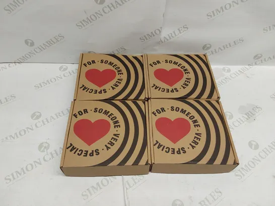 BOX OF 4X BRAND NEW NIYEWSOR LED HEART LIGHTS