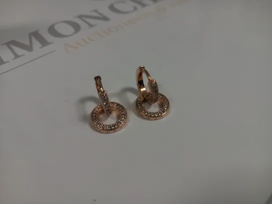 PANDORA ROSE GOLD EARRINGS