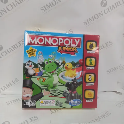 SEALED MONOPOLY JUNIOR BOARD GAME AGES 5+
