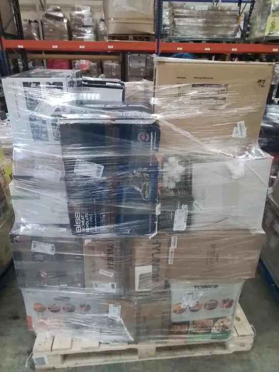 PALLET OF APPROXIMATELY 20 UNPROCESSED RAW RETURN HOUSEHOLD AND ELECTRICAL GOODS TO INCLUDE;