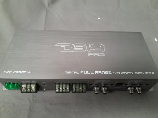 BOXED DS18 PRO-FR600.4 DIGITAL FULL RANGE 4-CHANNEL AMPLIFIER