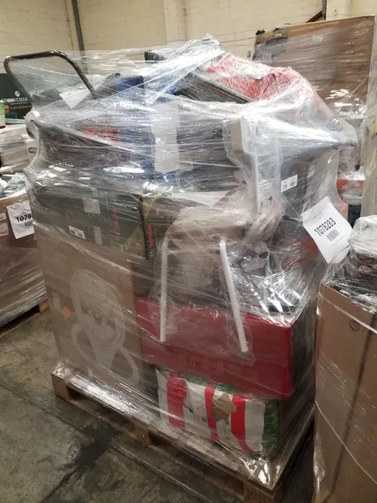 PALLET OF APPROXIMATELY 16 UNPROCESSED RAW RETURN HOUSEHOLD AND ELECTRICAL GOODS TO INCLUDE;