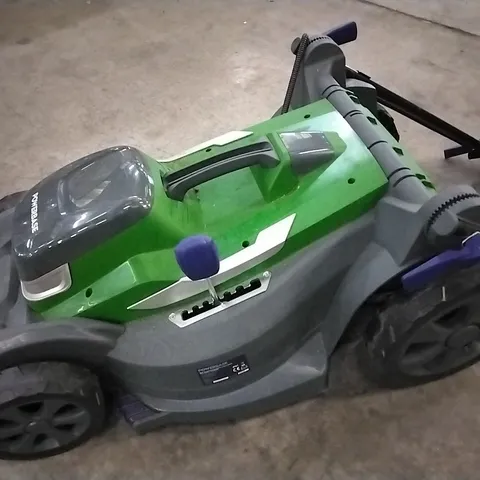 UNBOXED POWERBASE SELF PROPELLED CORDLESS LAWNMOWER