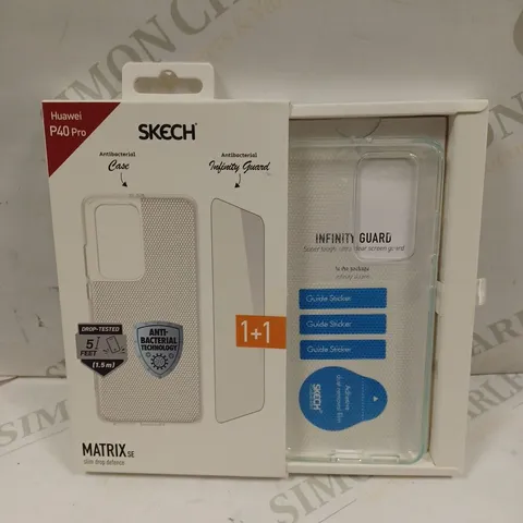 BOX OF 4 SKECH MATRIX SE SLIM DROP CASES - HUAWEI P40 PRO