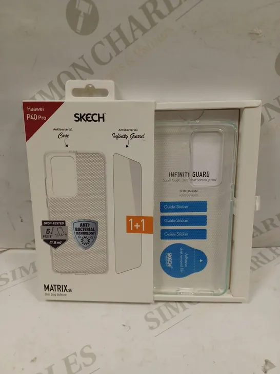 BOX OF 4 SKECH MATRIX SE SLIM DROP CASES - HUAWEI P40 PRO