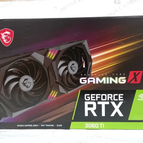 MSI GEFORCE RTX 3060 TI GAMING X GRAPHICS CARD