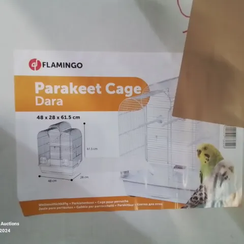 BOXED PARAKEET CAGE