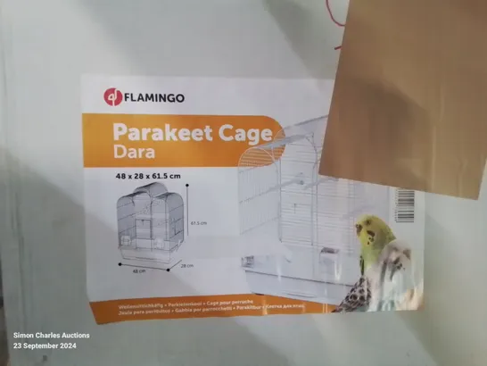 BOXED PARAKEET CAGE