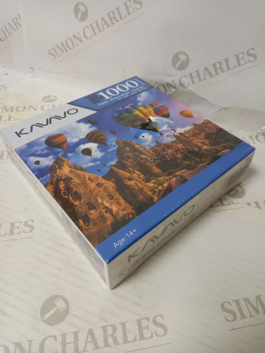 KAVAVO JIGSAW PUZZLE 1000pc HOT AIR BALLOON x12   14+