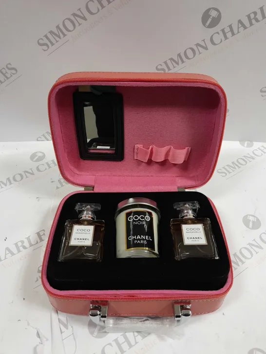 BOXED COCO CHANEL PARIS SET - PINK