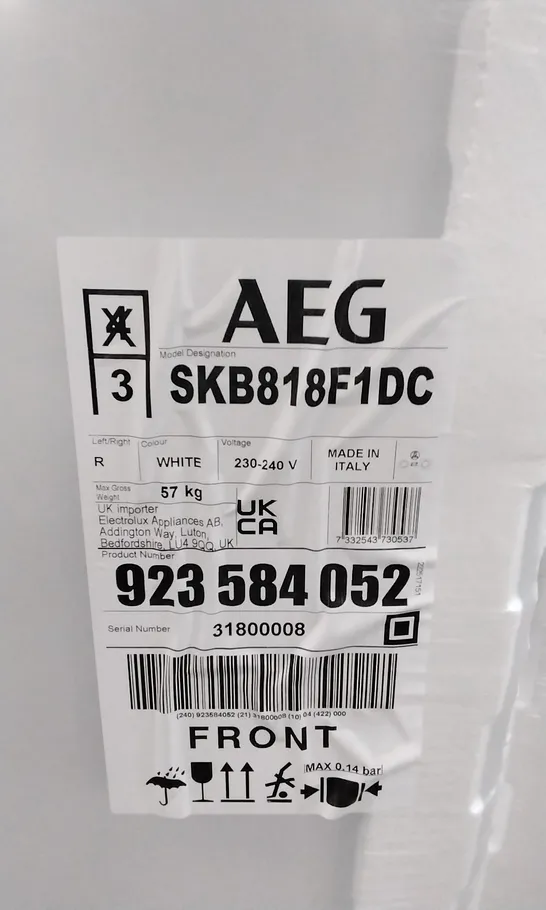 AEG SKB818F1DC REFRIGERATOR RRP £992.00