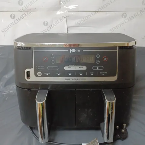 NINJA DUAL SMART COOK SYSTEM AIR FRYER BLACK