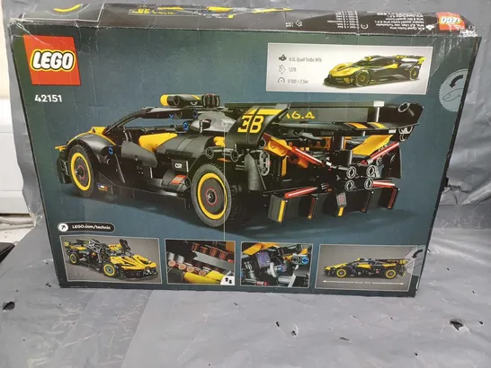 BOXED LEGO TECHNIC BUGATTI BOLIDE 42151 RRP £44.99