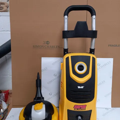 BOXED WOLF SUPER BLASTER PRESSURE WASHER YELLOW 